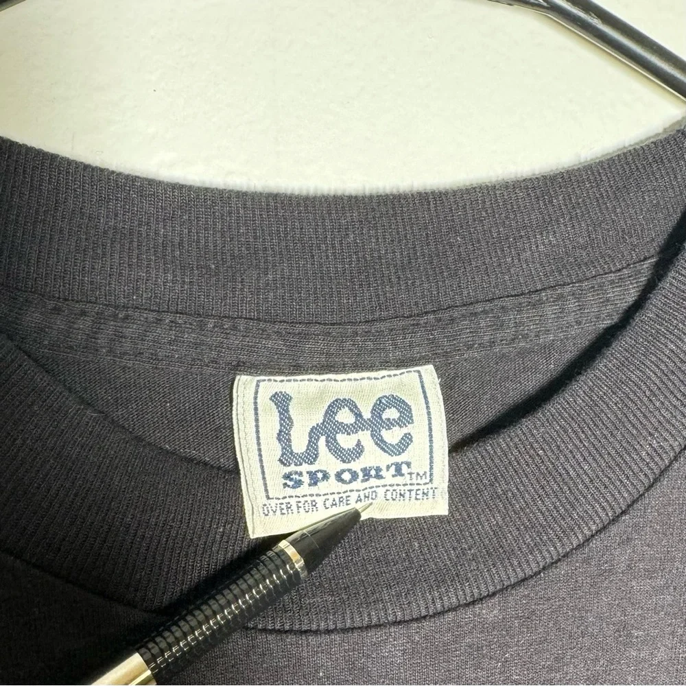 Vintage Pittsburgh Penguins Lemieux 66 NHL Hockey Lee Sport Large T-Shirt EUC - Picture 7 of 9